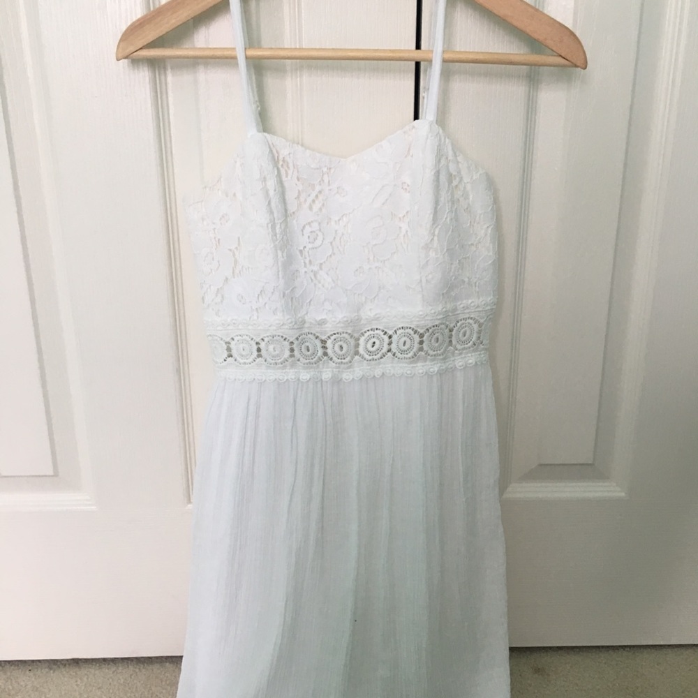 white sundress